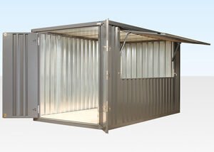 kiosk Container 10 ft - Modèle Street