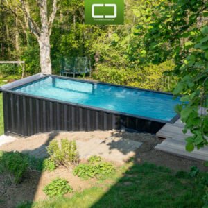 Piscine Container 20 ft - Modèle Garden Design